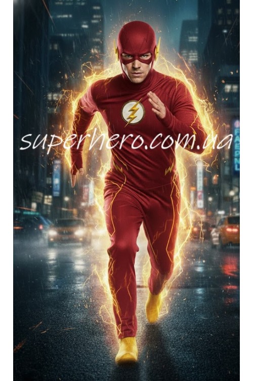 Флэш супергерой скорости и молнии DC Comics